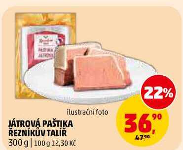 JÁTROVÁ PAŠTIKA ŘEZNÍKŮV TALÍŘ, 300 g