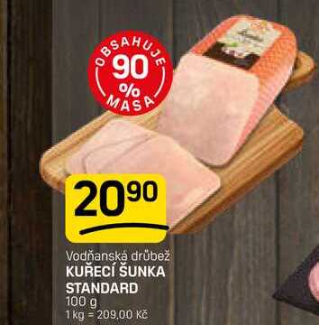 KUŘECÍ ŠUNKA STANDARD 100 g 