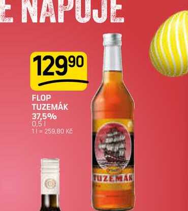 FLOP TUZEMÁK 37,5% 0,5l