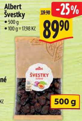 Albert Švestky, 500 g 