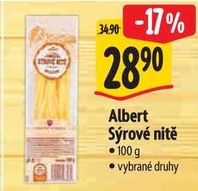 Albert Sýrové nitě, 100 g 