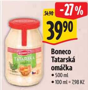 Boneco Tatarská omáčka, 500 ml