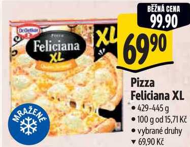 Pizza Feliciana XL, 429-445 g 