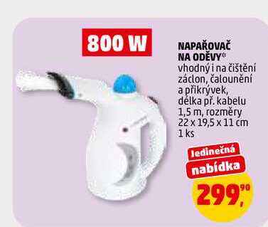 NAPAŘOVAČ NA ODĚVY, 1 ks 