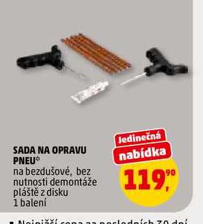 SADA NA OPRAVU PNEU, 1 balení 