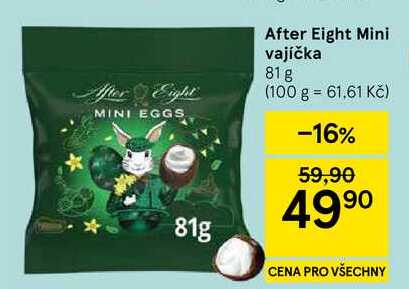 After Eight Mini vajíčka, 81 g 