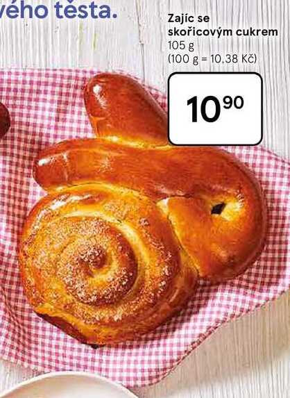 Zajíc se skořicovým cukrem, 105 g 