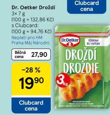 Dr. Oetker Droždí, 3x7 g  