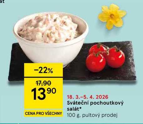 Sváteční pochoutkový salát, 100 g