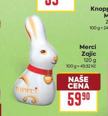 Merci Zajíc 120 g