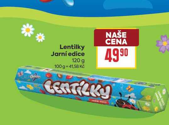 Lentilky Jarní edice 120 g 