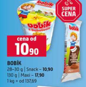 BOBÍK 28-30 g, 130 g
