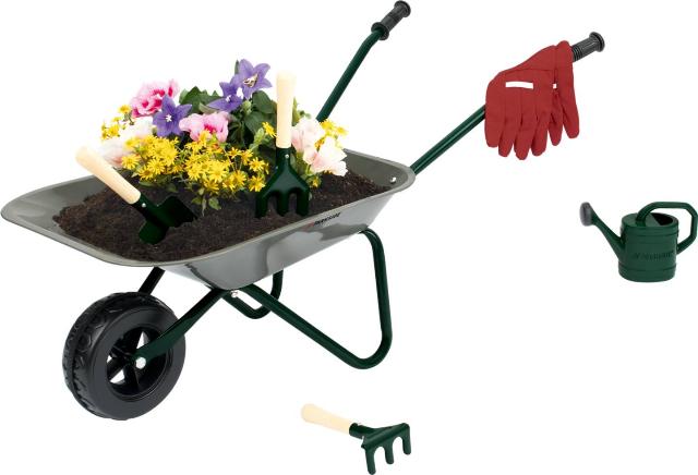 KIDLAND Kolečko se zahradním nářadím rozměry kolečka: 76x40x41 cm