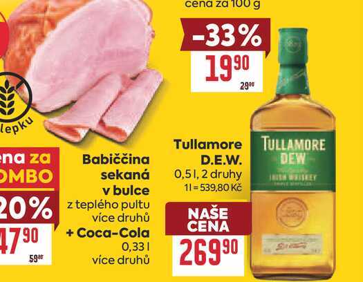 TULLAMORE D.E.W. 0,5l