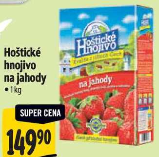 Hoštické hnojivo na jahody, 1 kg 