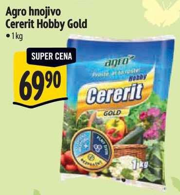 Agro hnojivo Cererit Hobby Gold, 1 kg