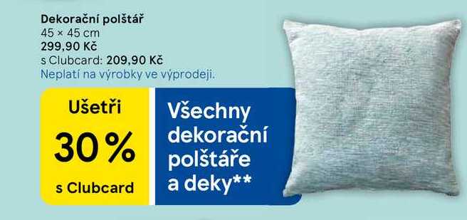 Dekorační polštář 45 x 45 cm 
