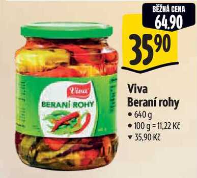 Viva Beraní rohy, 640 g 