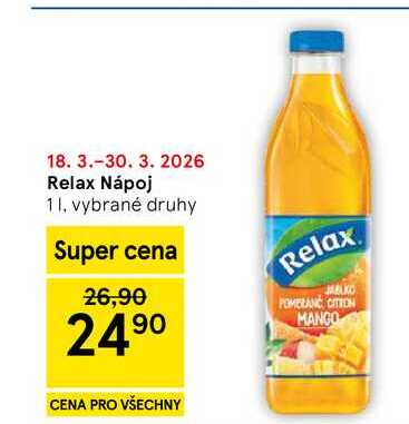 Relax Nápoj, 1 l