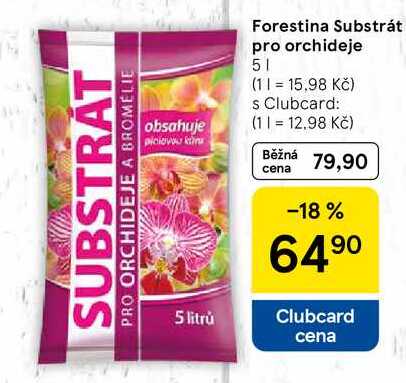 Forestina Substrát pro orchideje, 5 l 