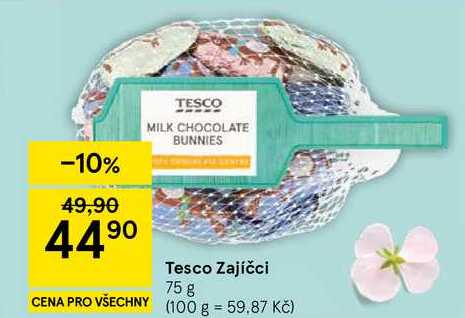 Tesco Zajíčci, 75 g 