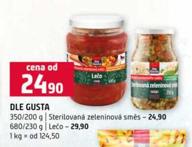 DLE GUSTA 350/200 g, 680/230 g
