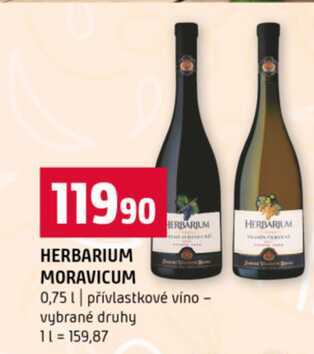 HERBARUM MORAVICUM 0,75 l