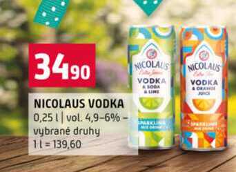 NICOLAUS VODKA 0,25 l