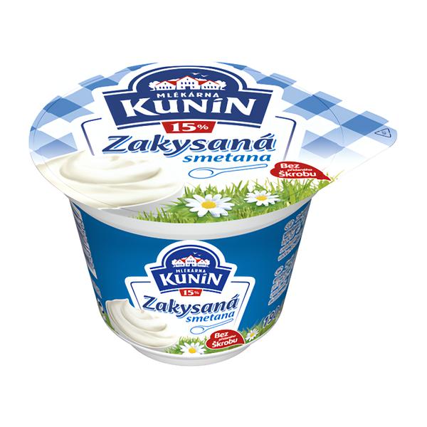 Mlékárna Kunín Zakysaná smetana krémovitá (15%)