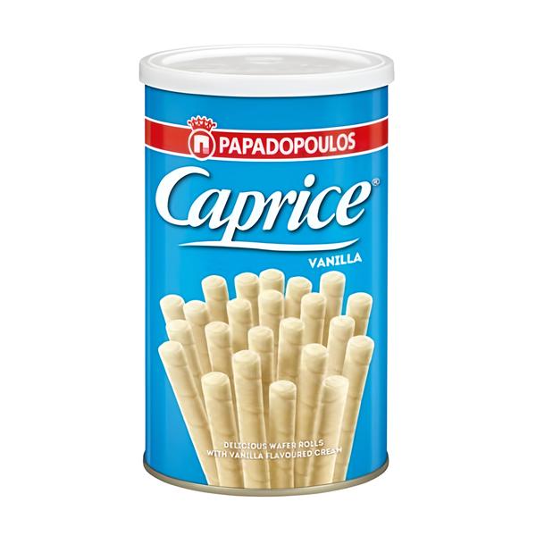 Caprice Vanilla plněné trubičky