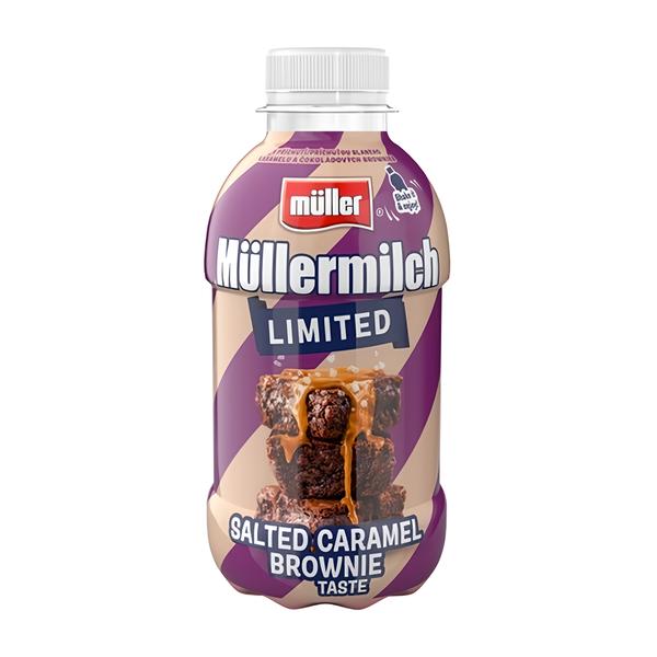 Müllermilch Limitovaná edice slaný karamel a brownie