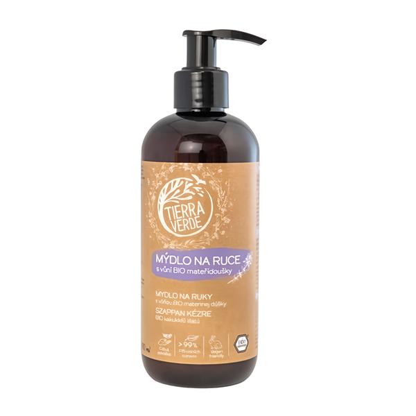 Tierra Verde Tekuté mýdlo na ruce s vůní BIO mateřídoušky