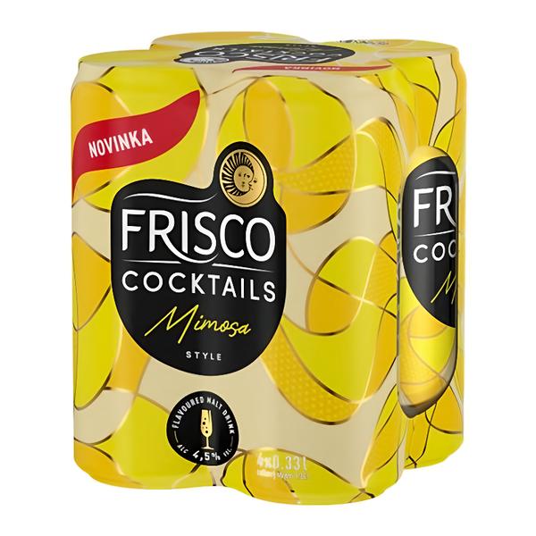 Frisco Coctails Mimosa, 4x330ml