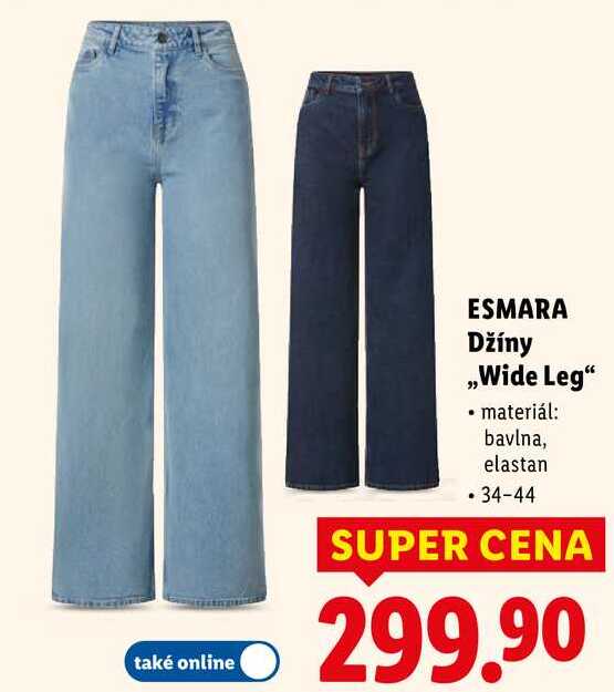 ESMARA Džíny ,,Wide Leg“ 