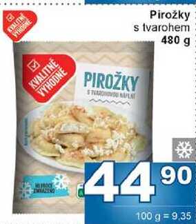 Pirožky s tvarohem 480 g