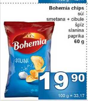 Bohemia chips 60g