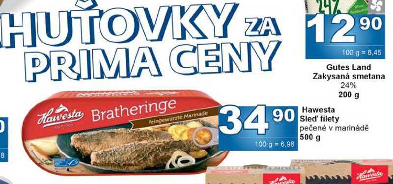 Hawesta Sled' filety pečené v marinádě 500 g