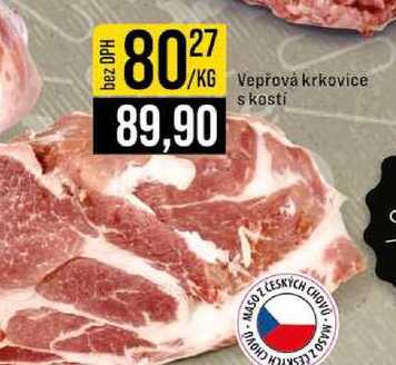 Vepřová krkovice 1kg 