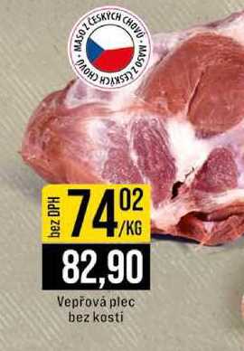 Vepřová plec bez kosti 1kg