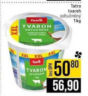Tatra tvaroh odtučněný Tatra 1kg