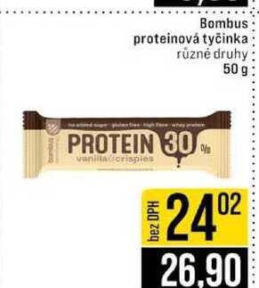 Bombus proteinová tyčinka různé druhy 50 g 