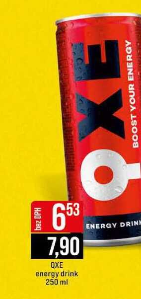 QXE energy drink 250 ml