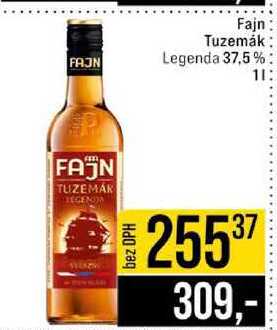 Fajn Tuzemák Legenda 37,5 % 1l