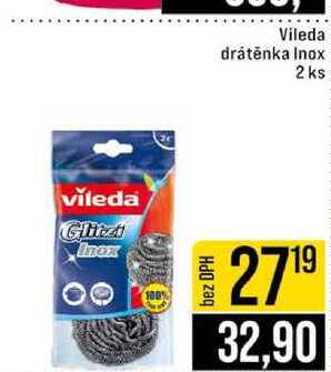 Vileda drátěnka Inox 2 ks 