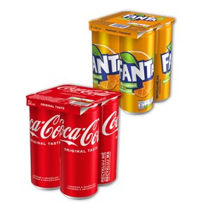 COCA COLA, FANTA, SPRITE, KINLEY