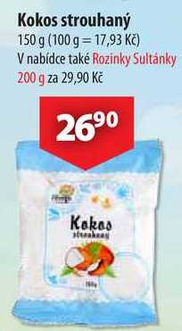 Kokos strouhaný, 150 g