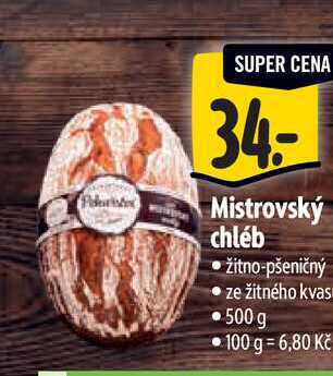  Mistrovský chléb 500 g