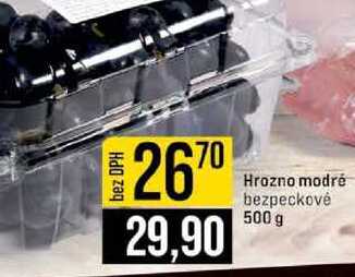 Hrozno modré bezpeckové 500 g 