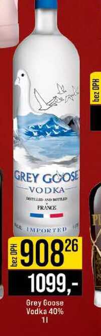 Grey Goose Vodka 40% 1l