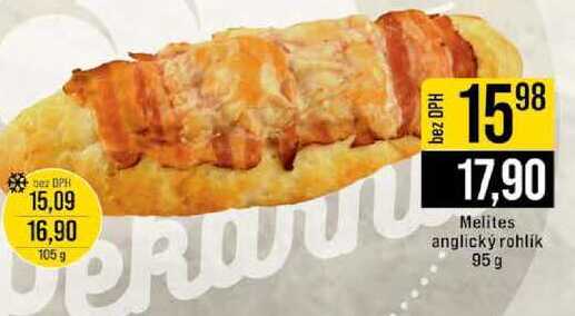 Melites anglický rohlik 95 g 